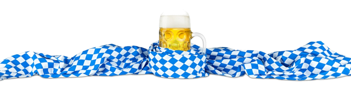 (c) by stockphoto-graf - Oktoberfest beer mug with bavarian flag isolated on white background (Microstock Bildagentur Fotolia.de)