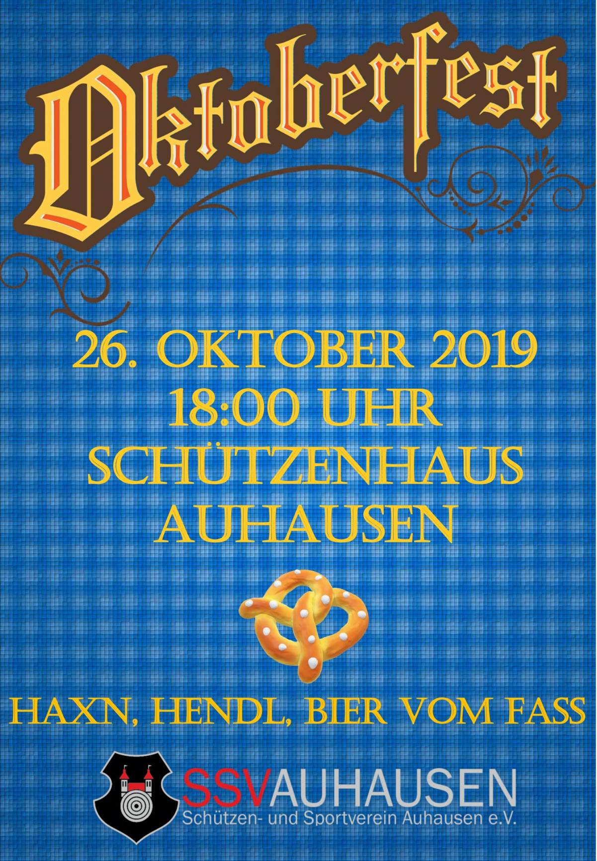 SSV Auhausen - Oktoberfest im Schützenhaus